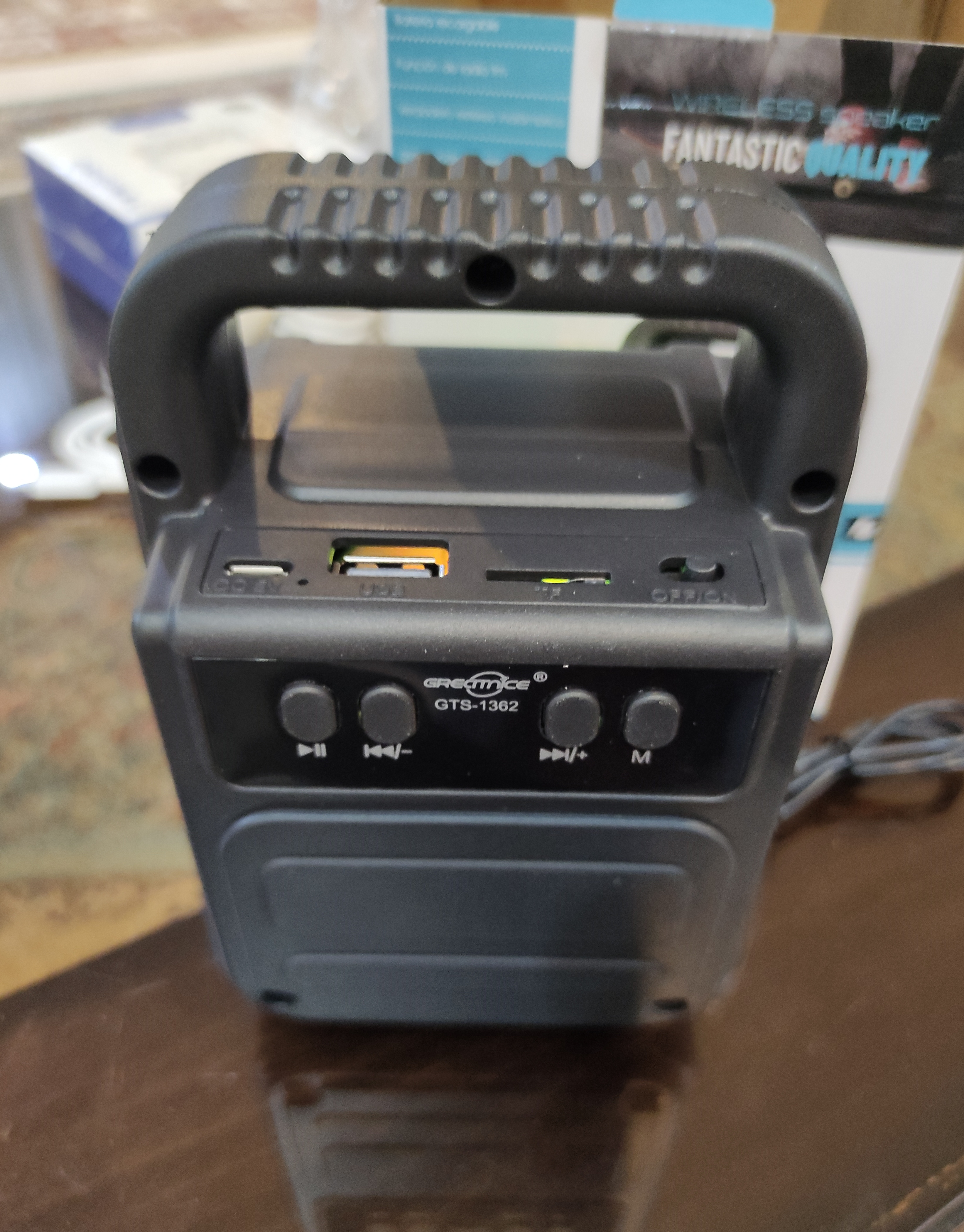 اسپیکر بلوتوثی مدل GTS_1362